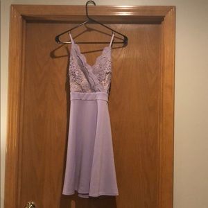 Lavender Lace Dress